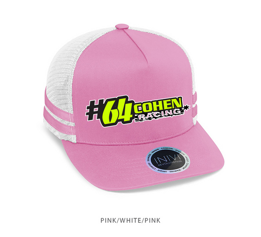 cohen racing pink cap