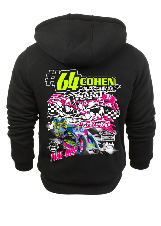 KIDS COHEN racing hoodie